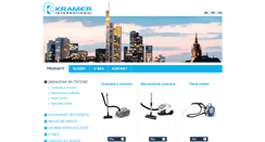 Desktop Screenshot of kramerinternational.com